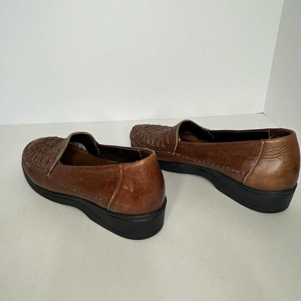 Dexter Comfort Leather Loafers Brown | Women Size 9 - Picture 9 of 12